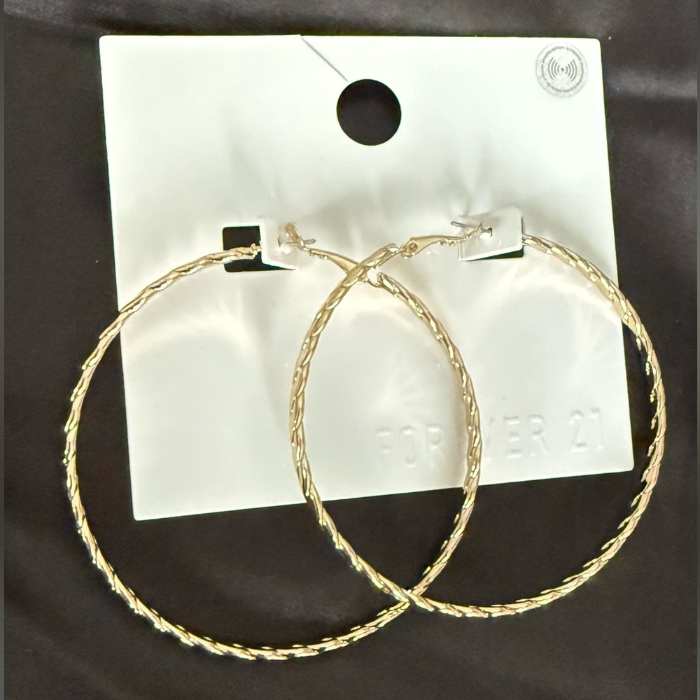 Gold Hoop Earrings
